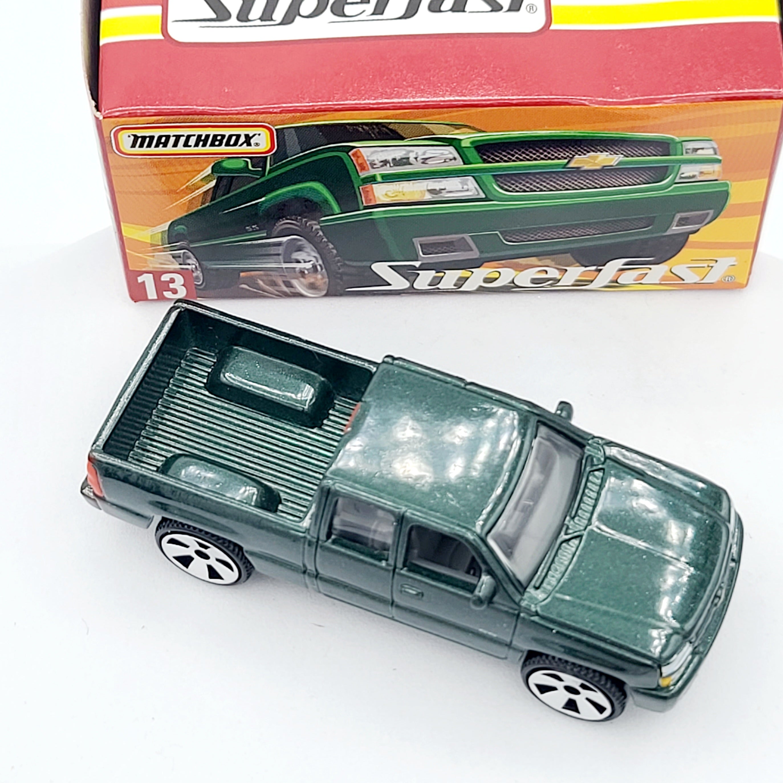 Matchbox Chevrolet Silverado SS Pickup (2005 MBX Superfast - Limited Edition)